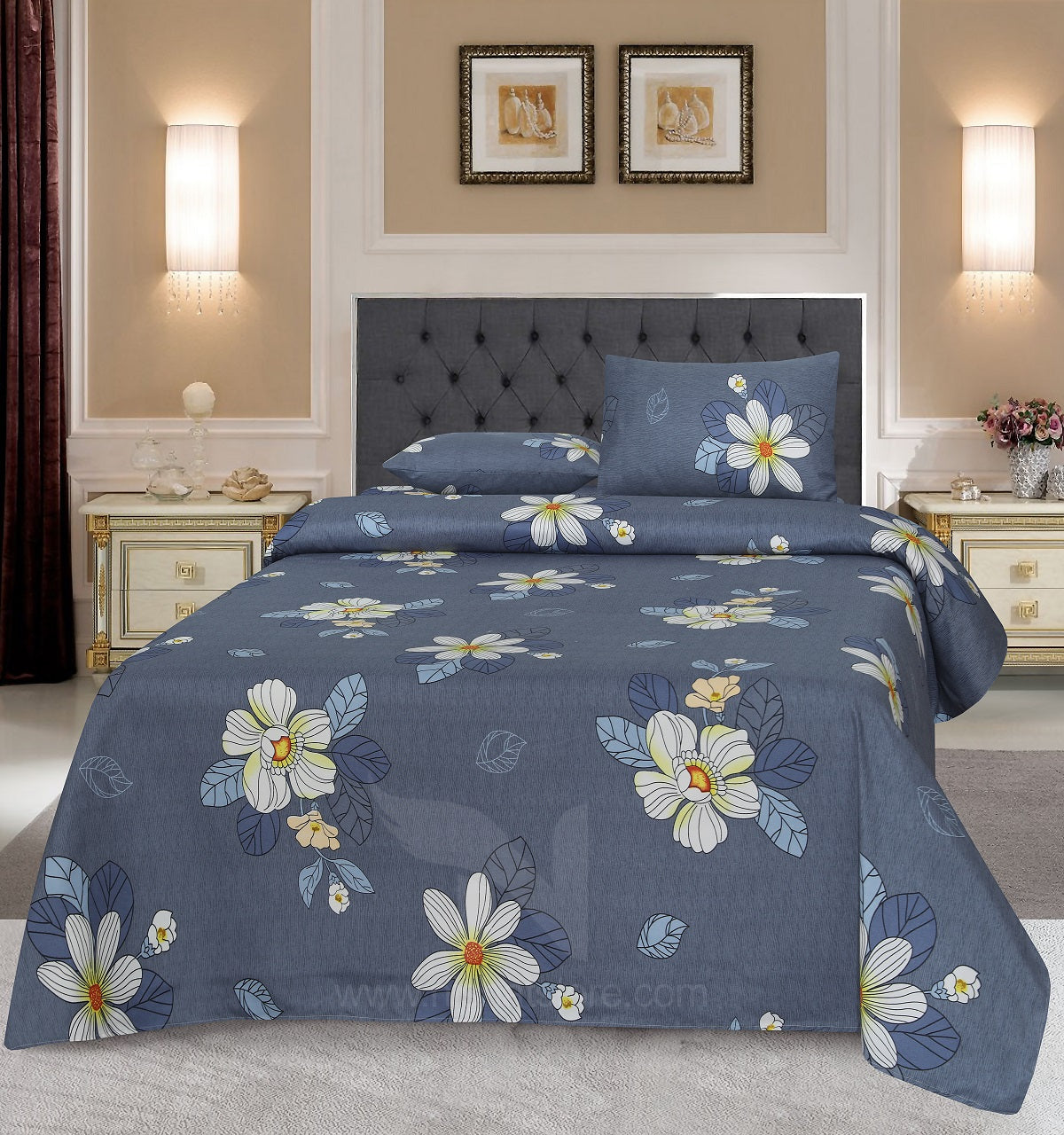 Double Bed Sheet Design NC-M 7077