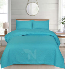 Ultrasonic Quilted Bedspread 3 PCS Design # 125