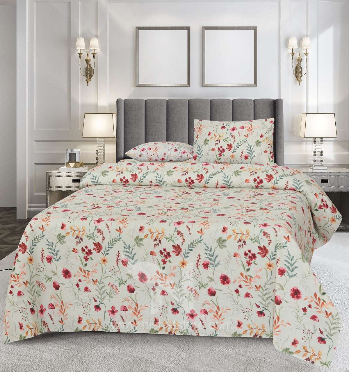Double Bed Sheet Design NC-C 7027