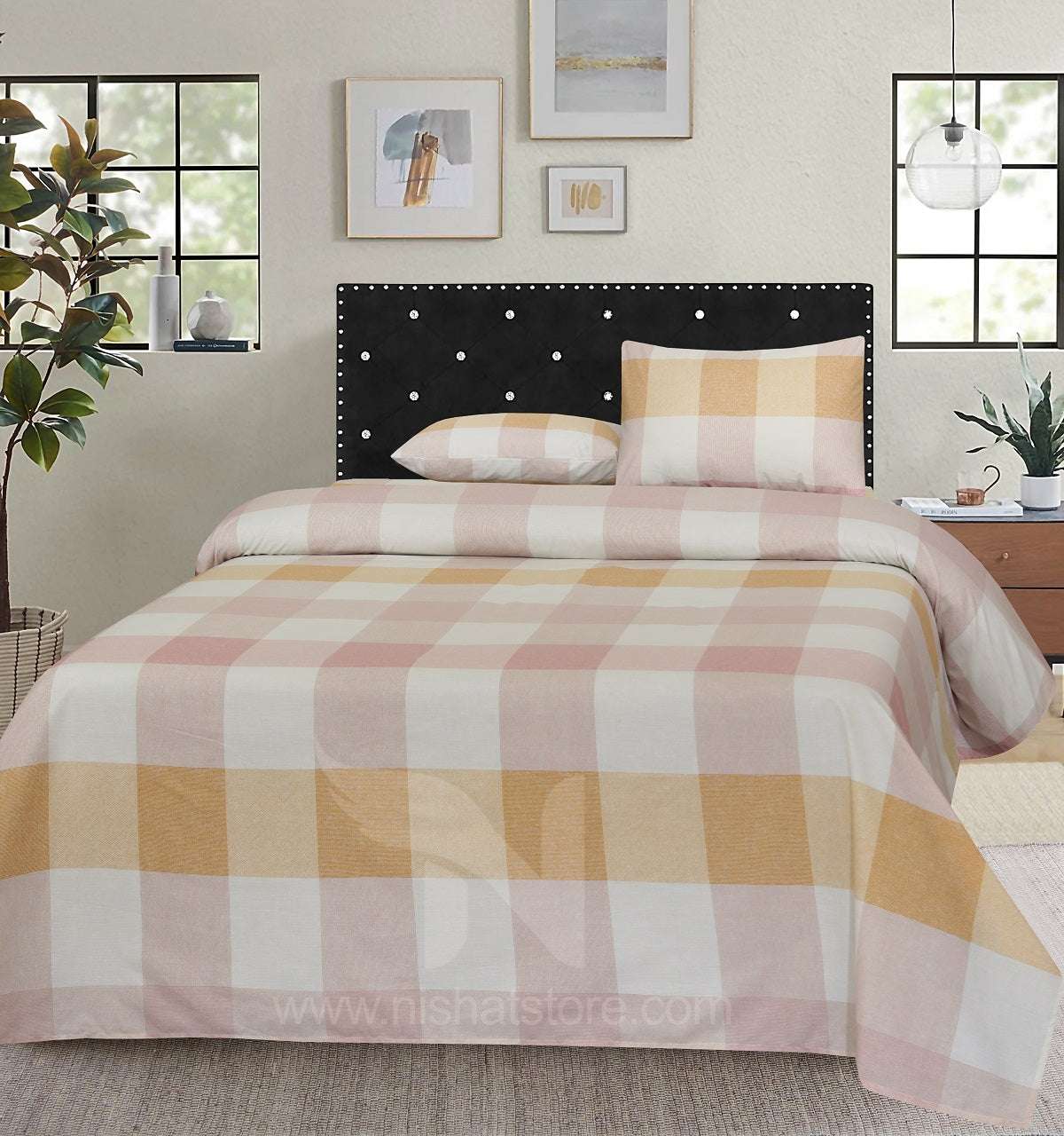 Double Bed Sheet Design NC-C 3950