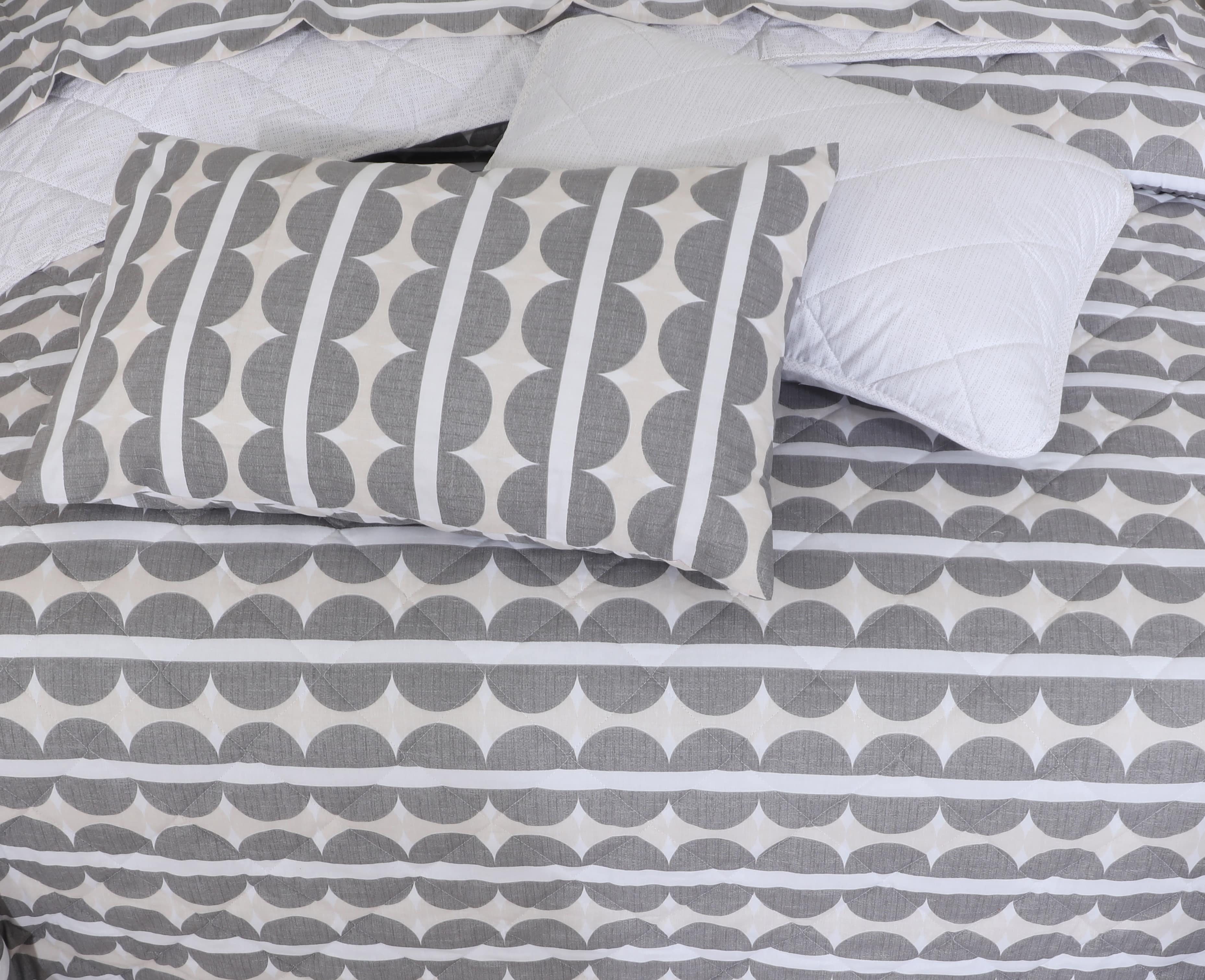 Quilted Comforter Set 6 Pcs Design 969