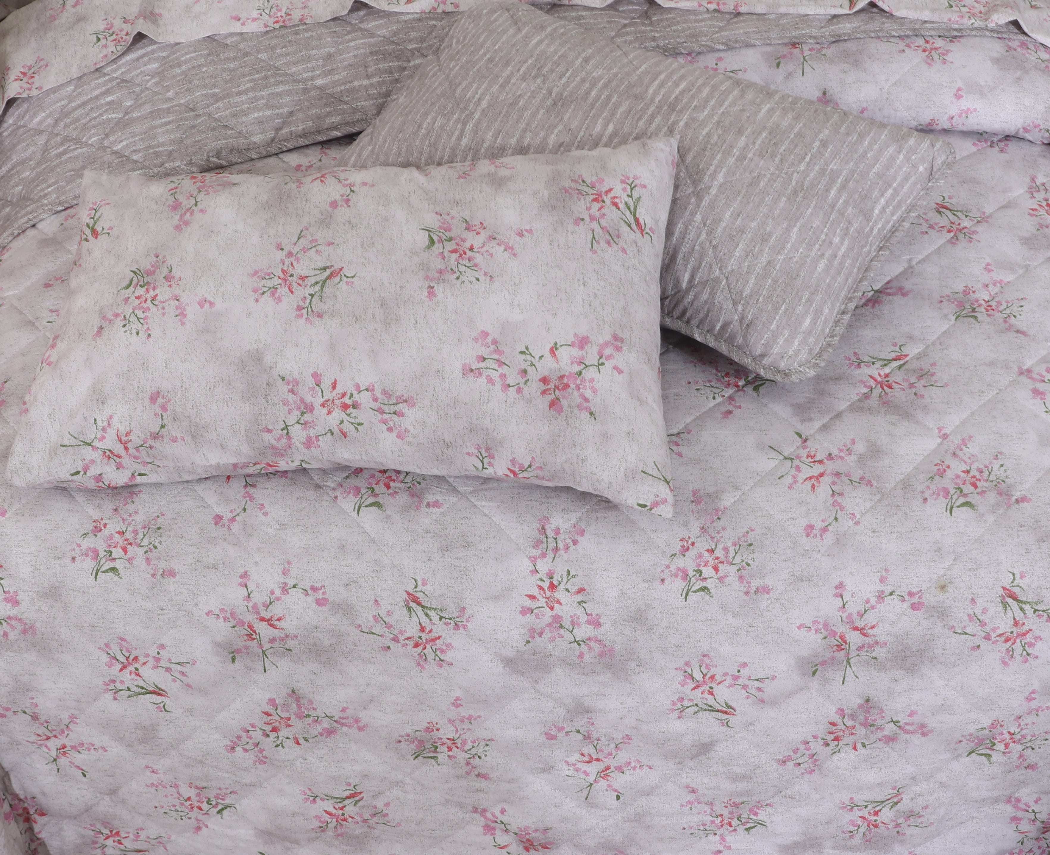 Quilted Comforter Set 6 Pcs Design 973