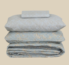 Quilted Comforter Set 6 Pcs Design 974