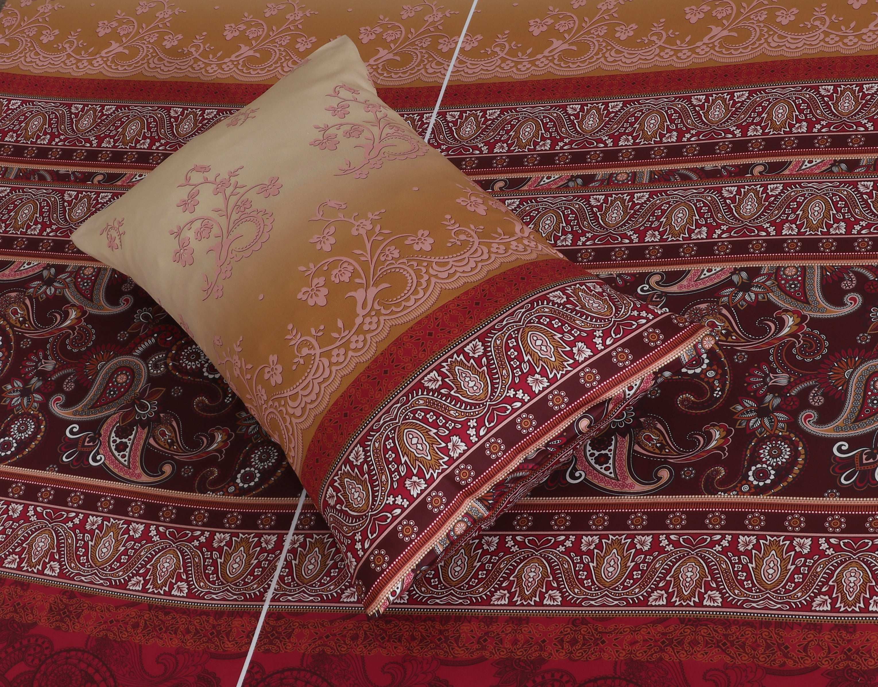 Fitted Double Bed Sheet DS# 292