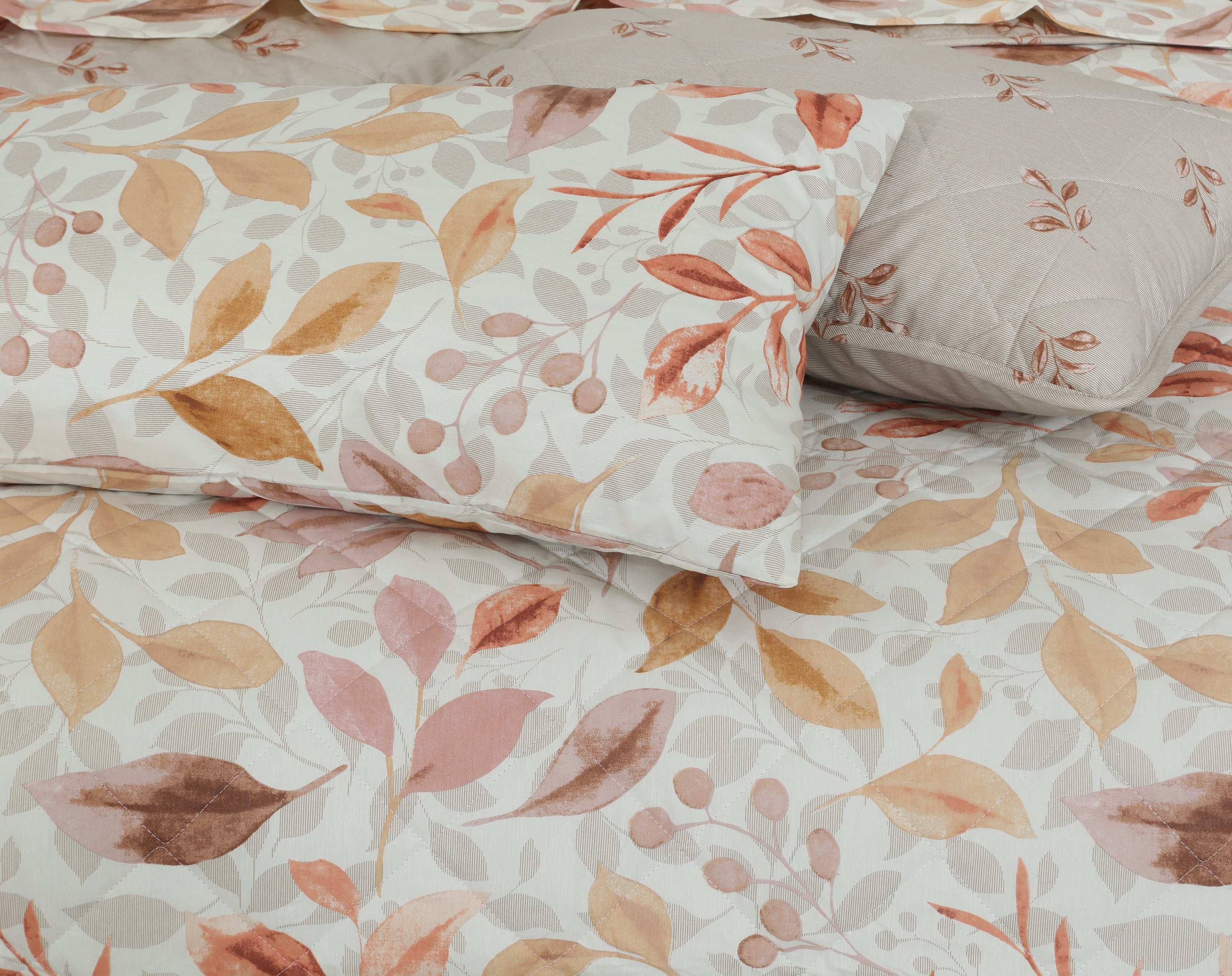 Quilted Comforter Set 6 Pcs Design 978