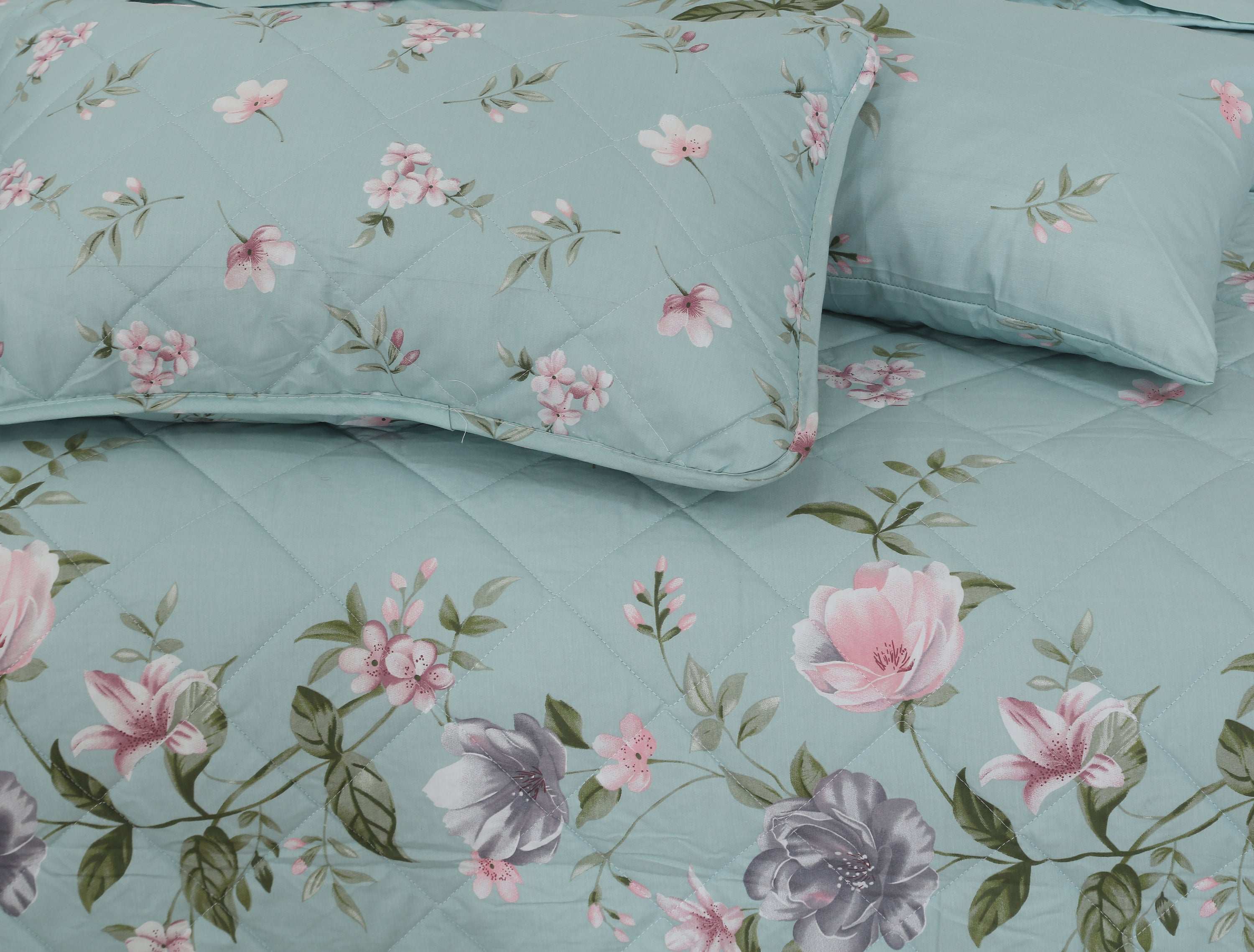 Quilted Comforter Set 6 Pcs Design 941