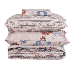 Quilted Comforter Set 6 Pcs Design 1010