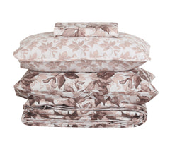 Quilted Comforter Set 6 Pcs Design 1006