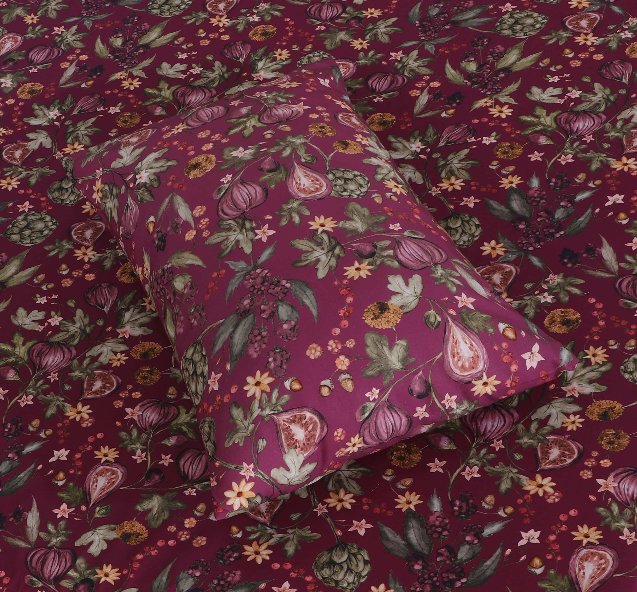 Fitted Double Bed Sheet DS# 331