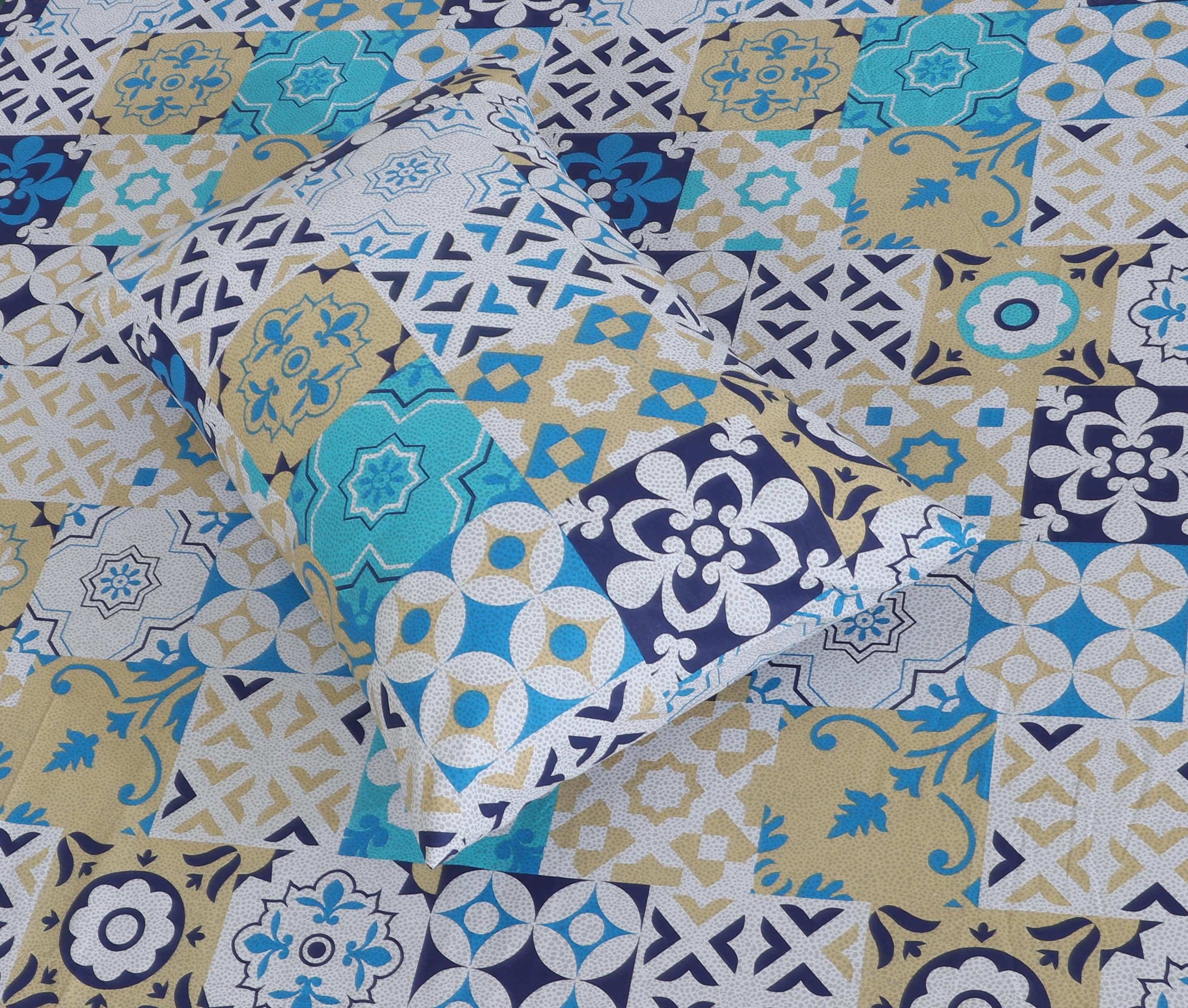 Fitted Double Bed Sheet DS# 310