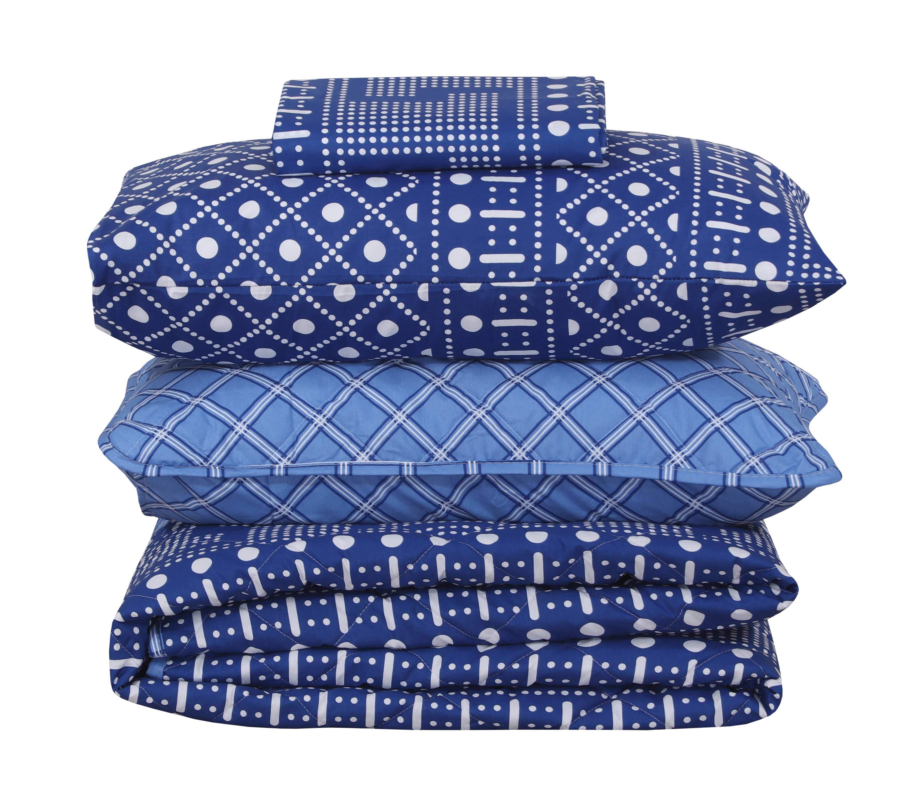 Quilted Comforter Set 6 Pcs Design 892