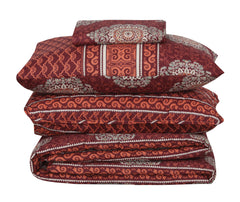 Quilted Comforter Set 6 Pcs Design 896