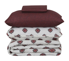 Quilted Comforter Set 6 Pcs Design 918