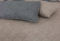 Quilted Comforter Set 6 Pcs Design 906