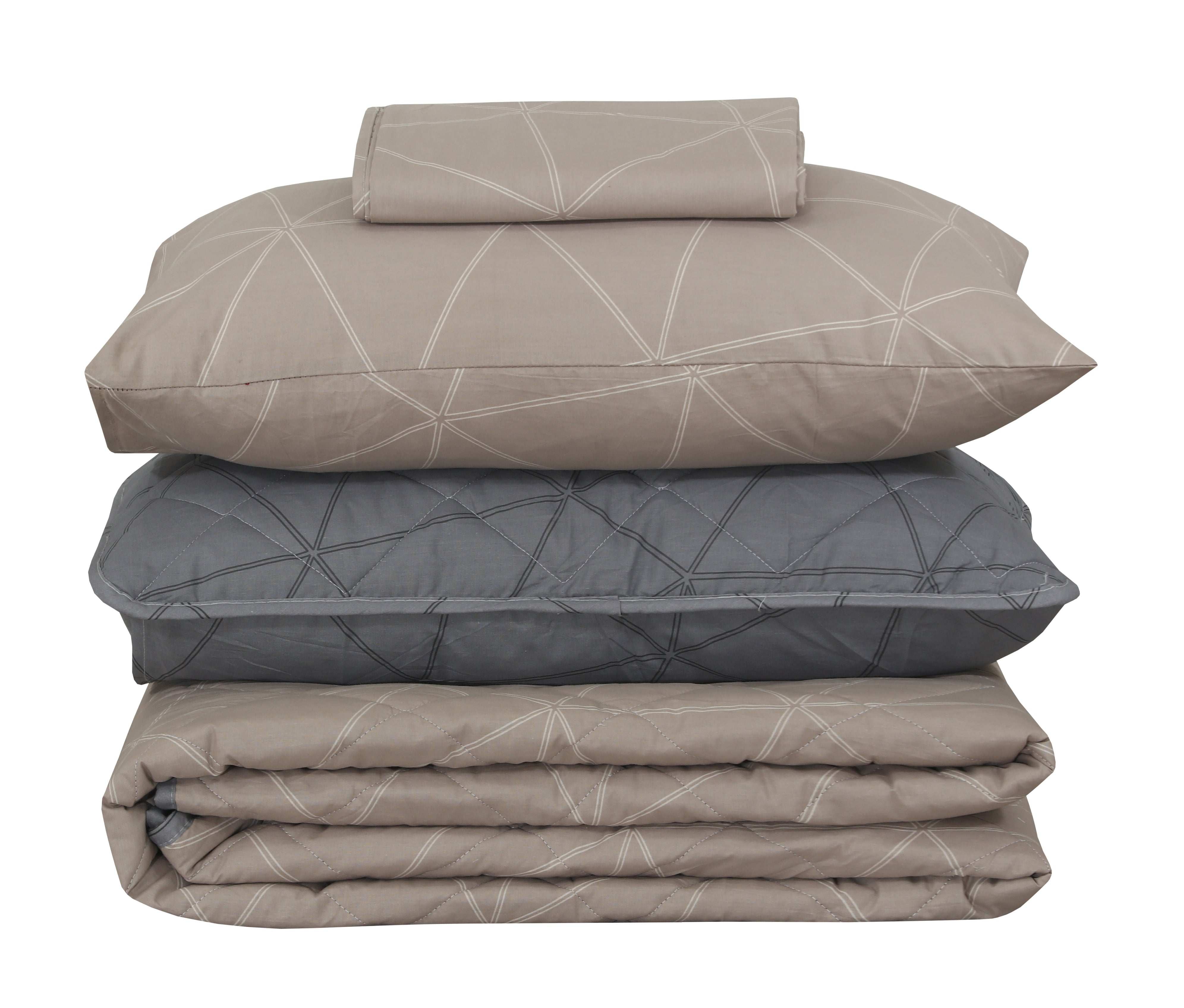 Quilted Comforter Set 6 Pcs Design 906