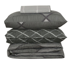 Quilted Comforter Set 6 Pcs Design 913