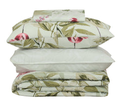 Quilted Comforter Set 6 Pcs Design 912