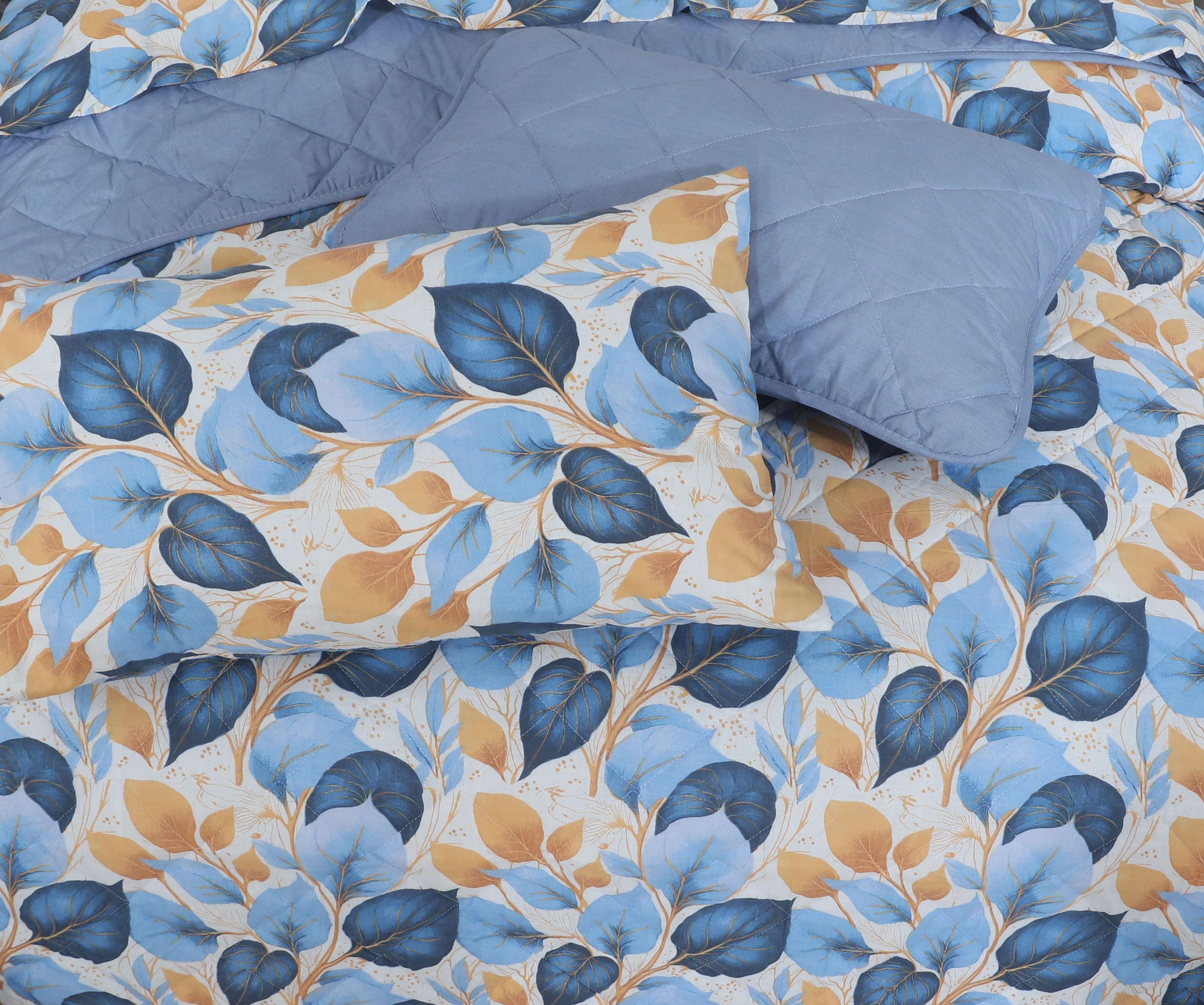 Quilted Comforter Set 6 Pcs Design 980