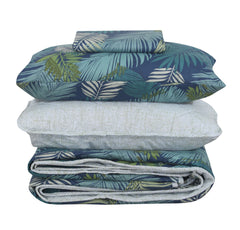 Quilted Comforter Set 6 Pcs Design 979