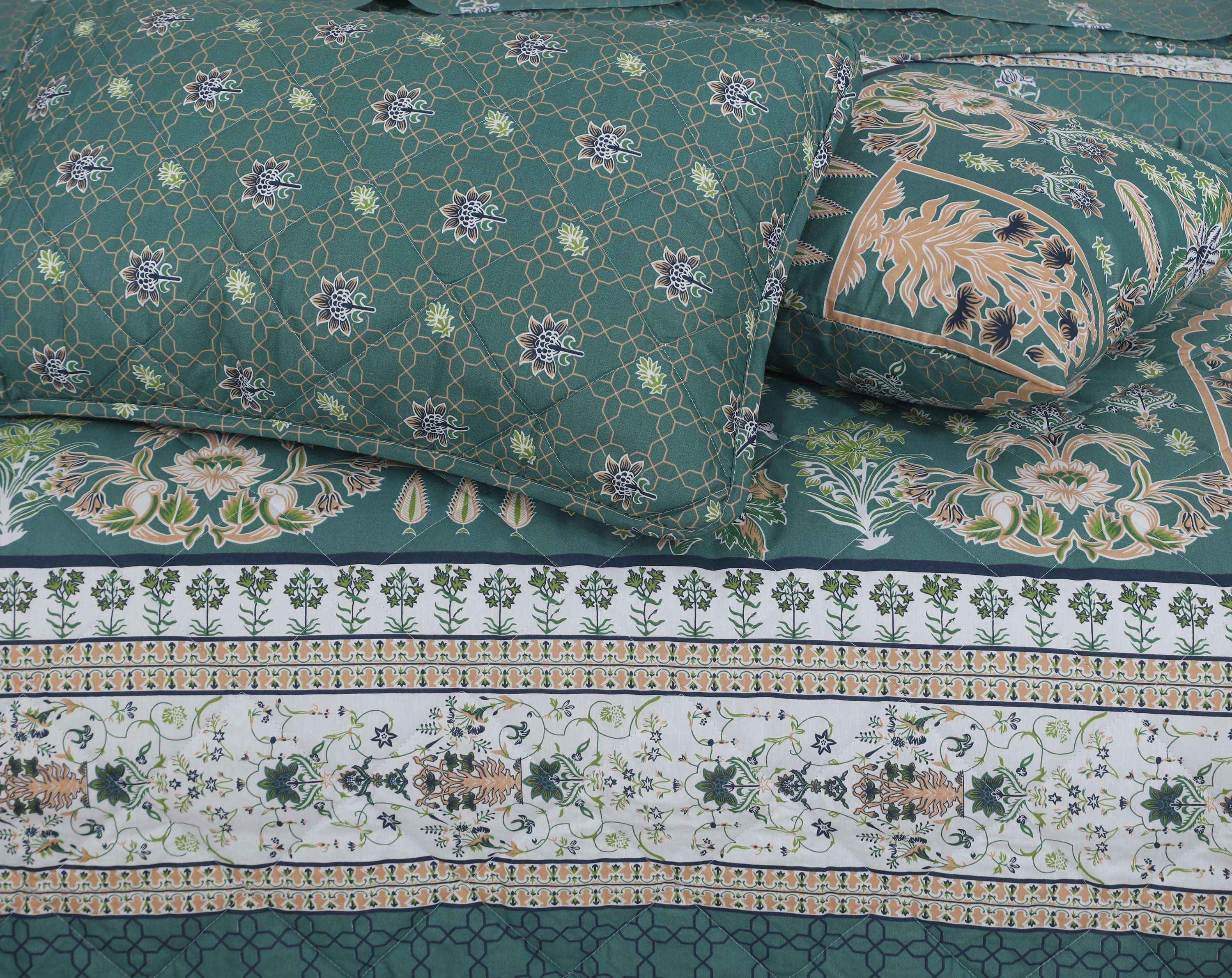 Quilted Comforter Set 6 Pcs Design 995