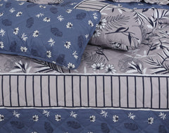Quilted Comforter Set 6 Pcs Design 992