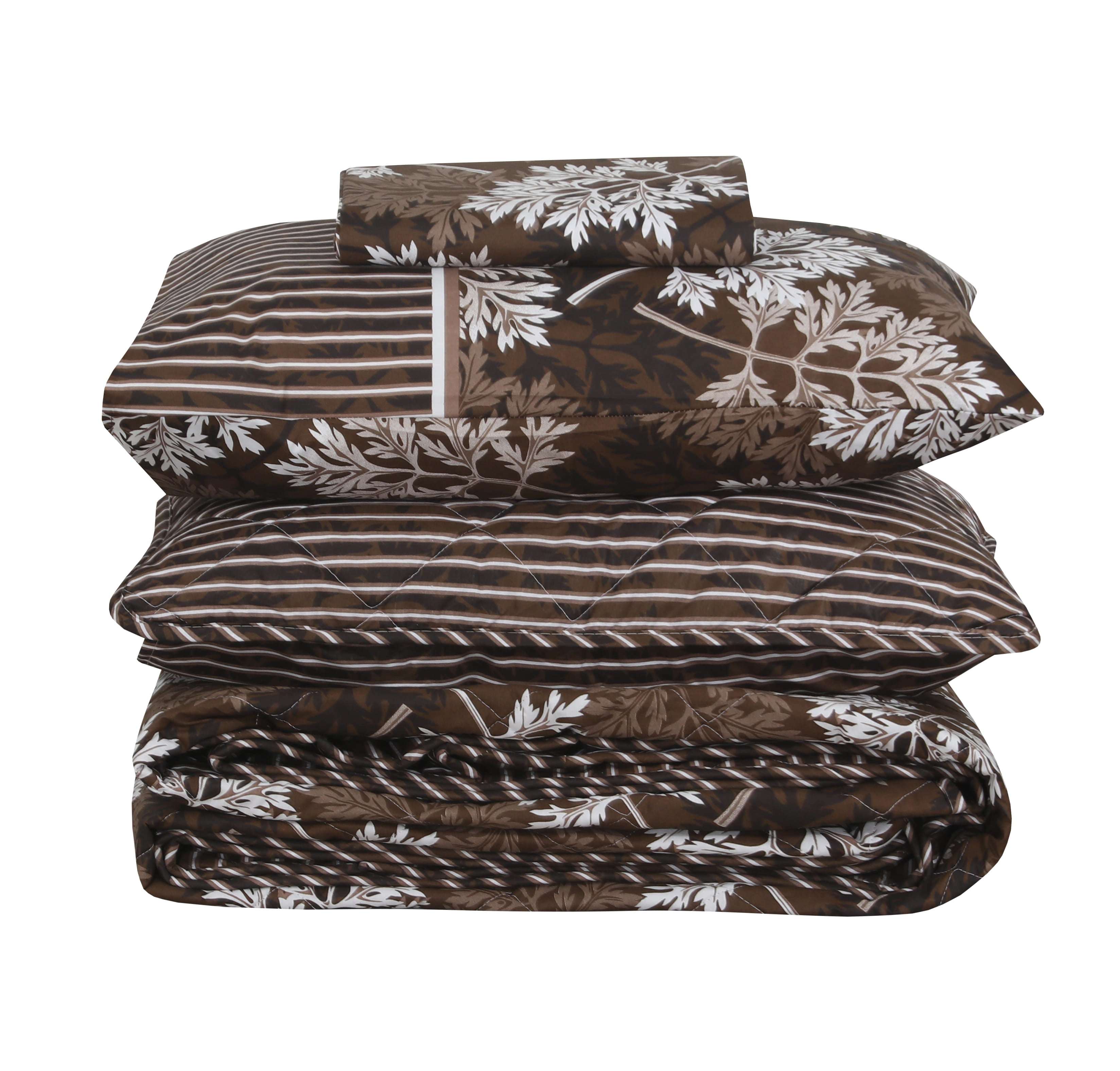 Quilted Comforter Set 6 Pcs Design 994