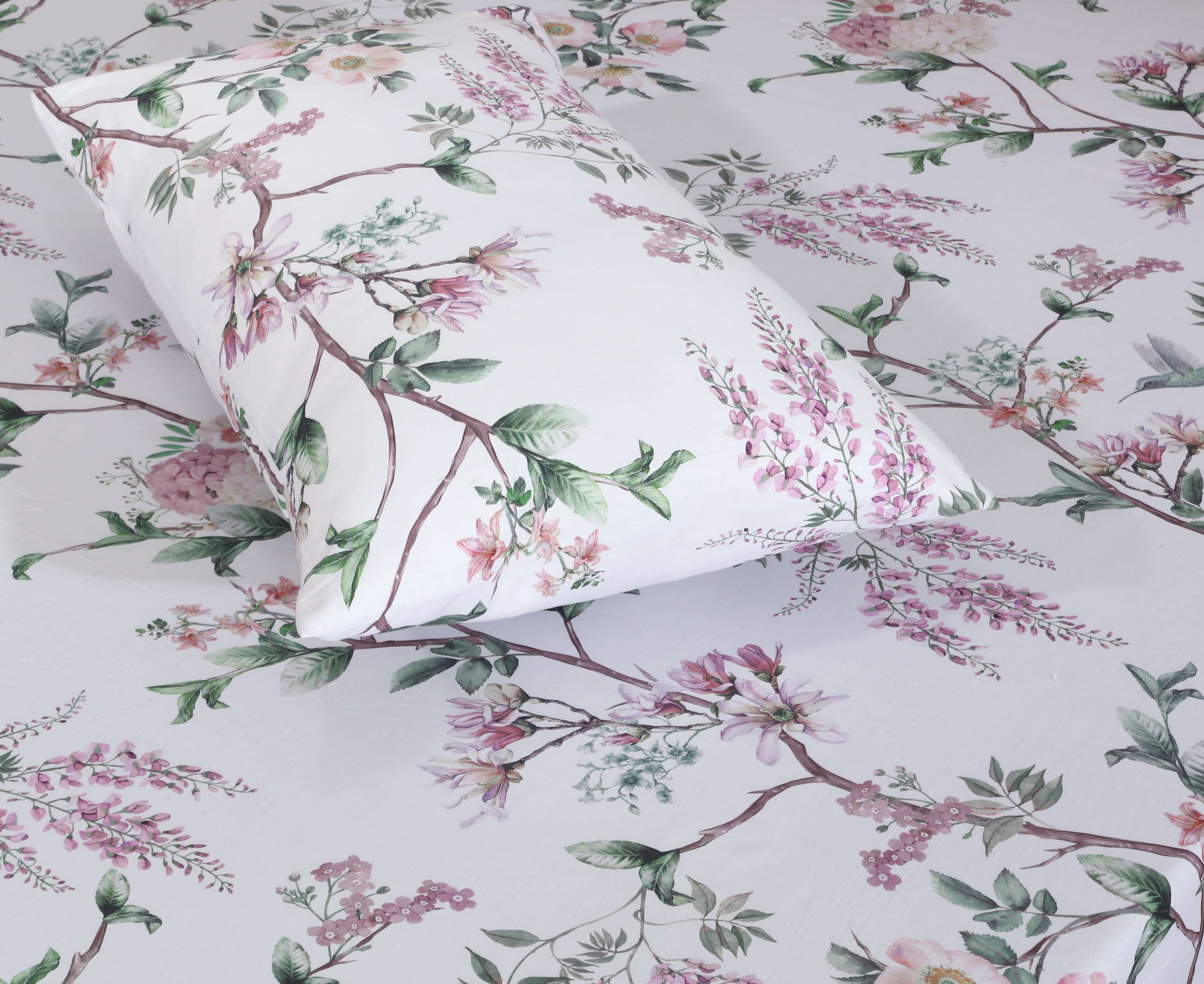 Fitted Double Bed Sheet DS# 385