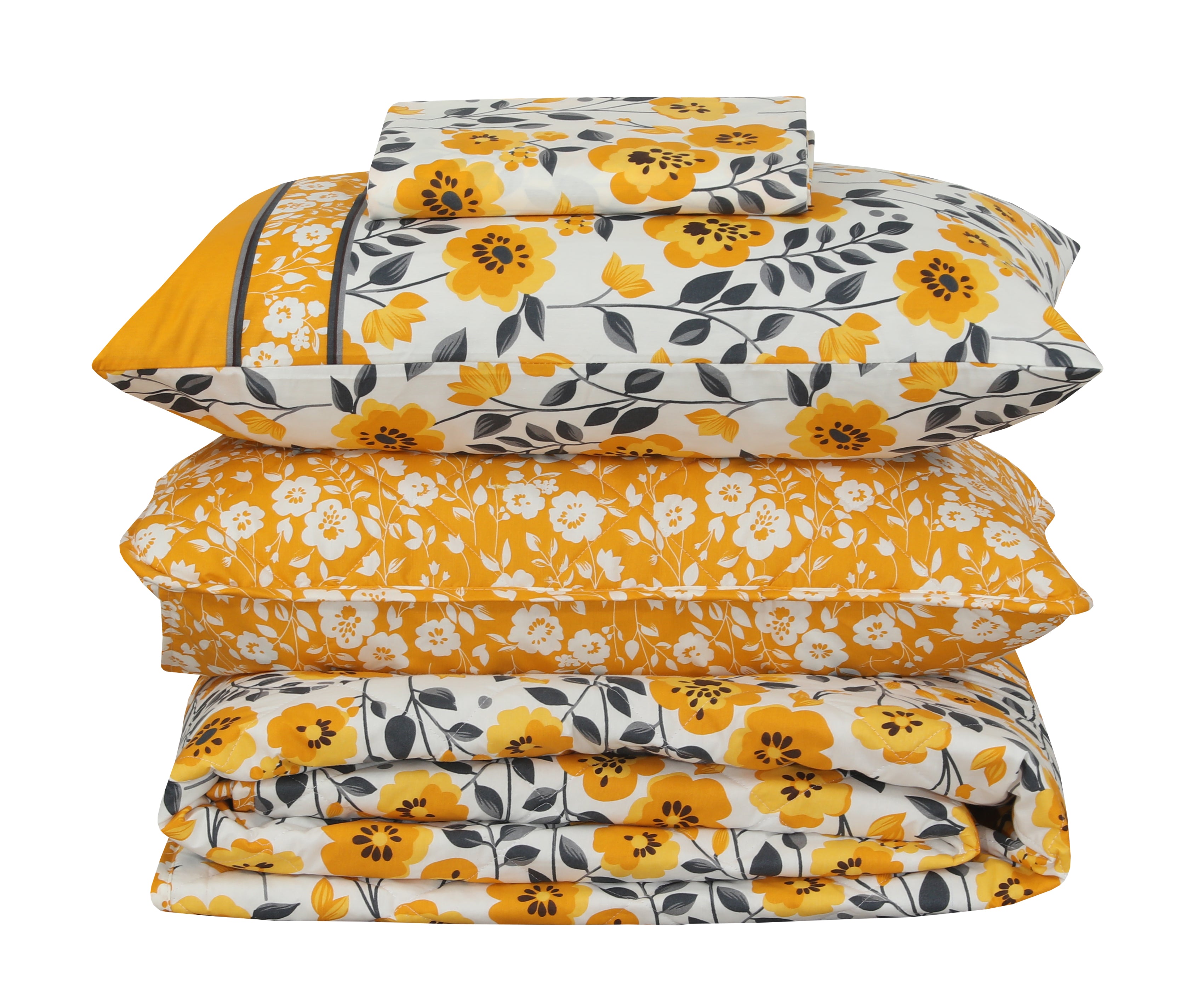 Quilted Comforter Set 6 Pcs Design 934