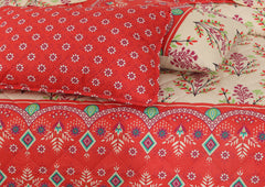 Quilted Comforter Set 6 Pcs Design 931