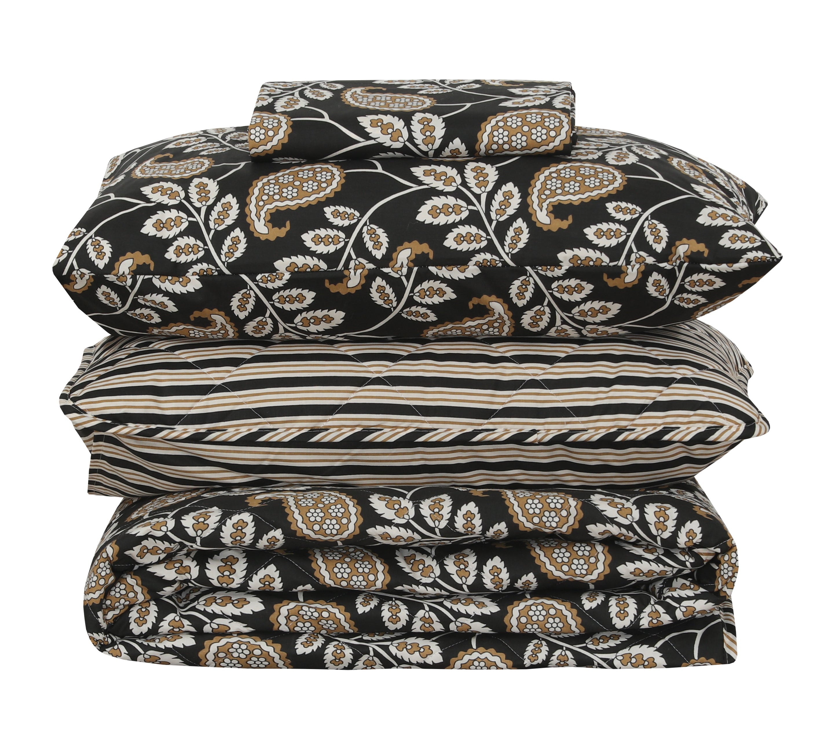 Quilted Comforter Set 6 Pcs Design 928