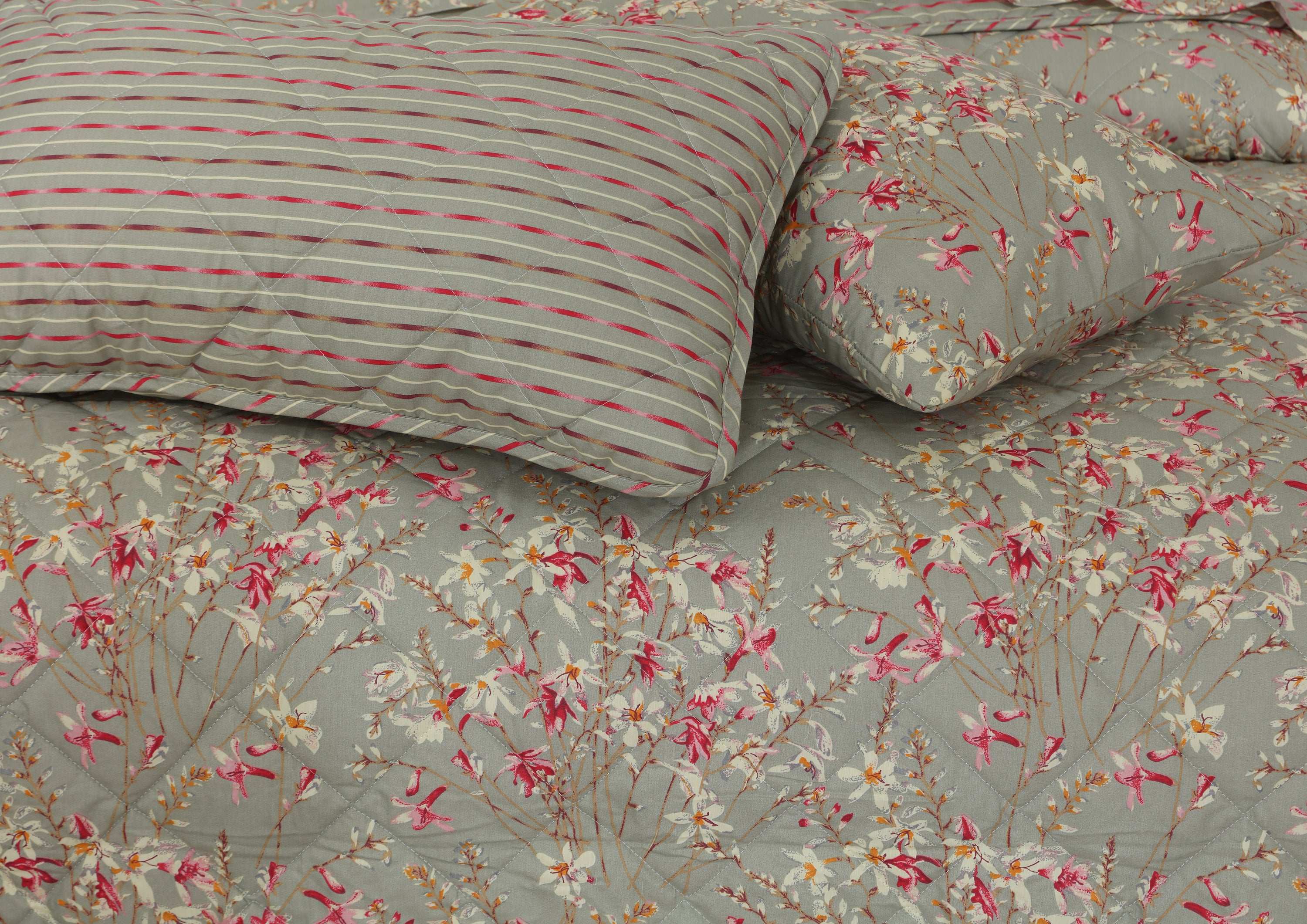 Quilted Comforter Set 6 Pcs Design 925