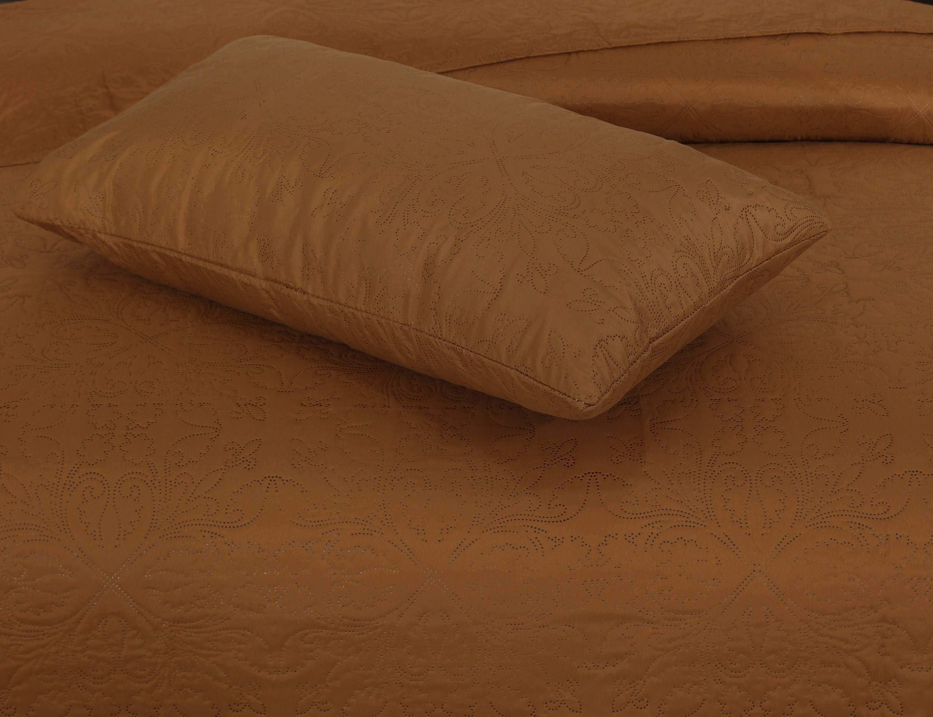 Ultrasonic Quilted Bedspread 3 PCS Design # 119