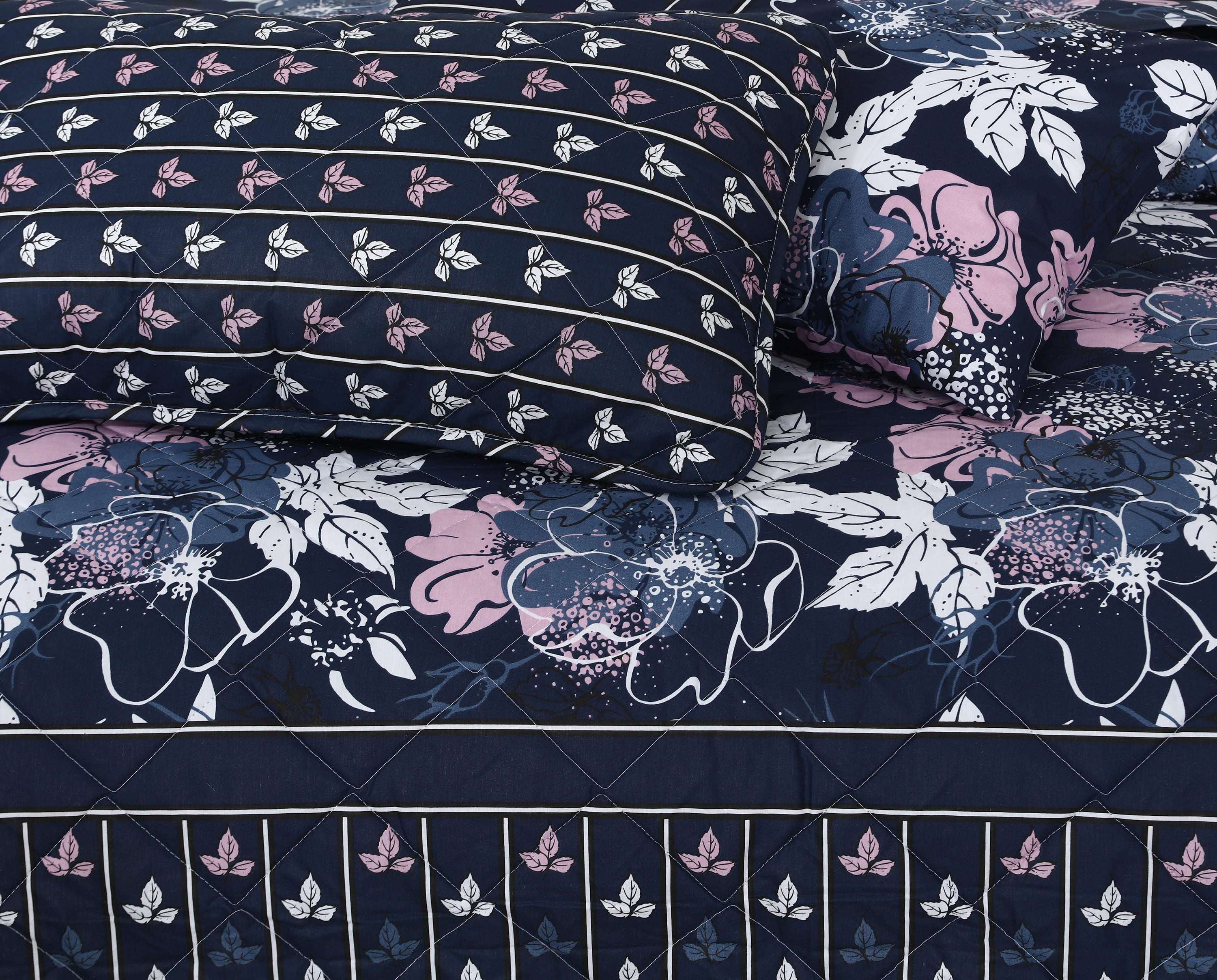 Quilted Comforter Set 6 Pcs Design 996