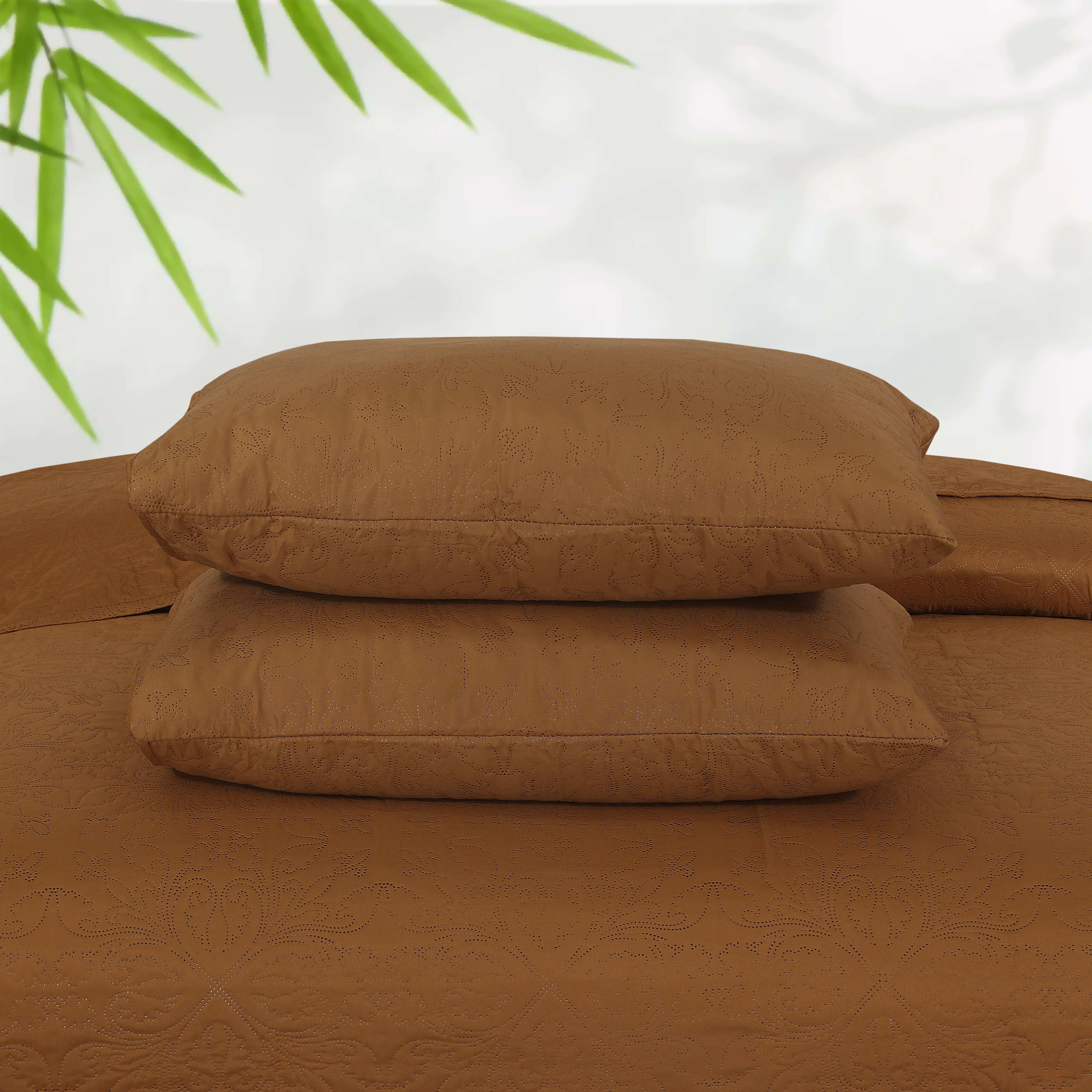 Ultrasonic Quilted Bedspread 3 PCS Design # 119