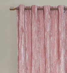 Texture Velvet Curtains Pack of 2  Design 067
