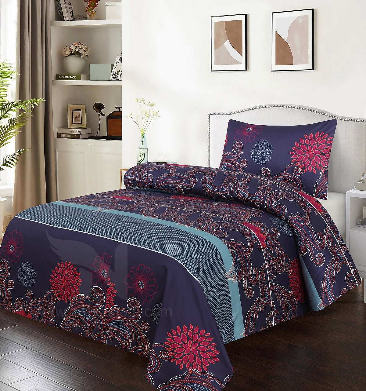 Single Bed Sheet Design 678
