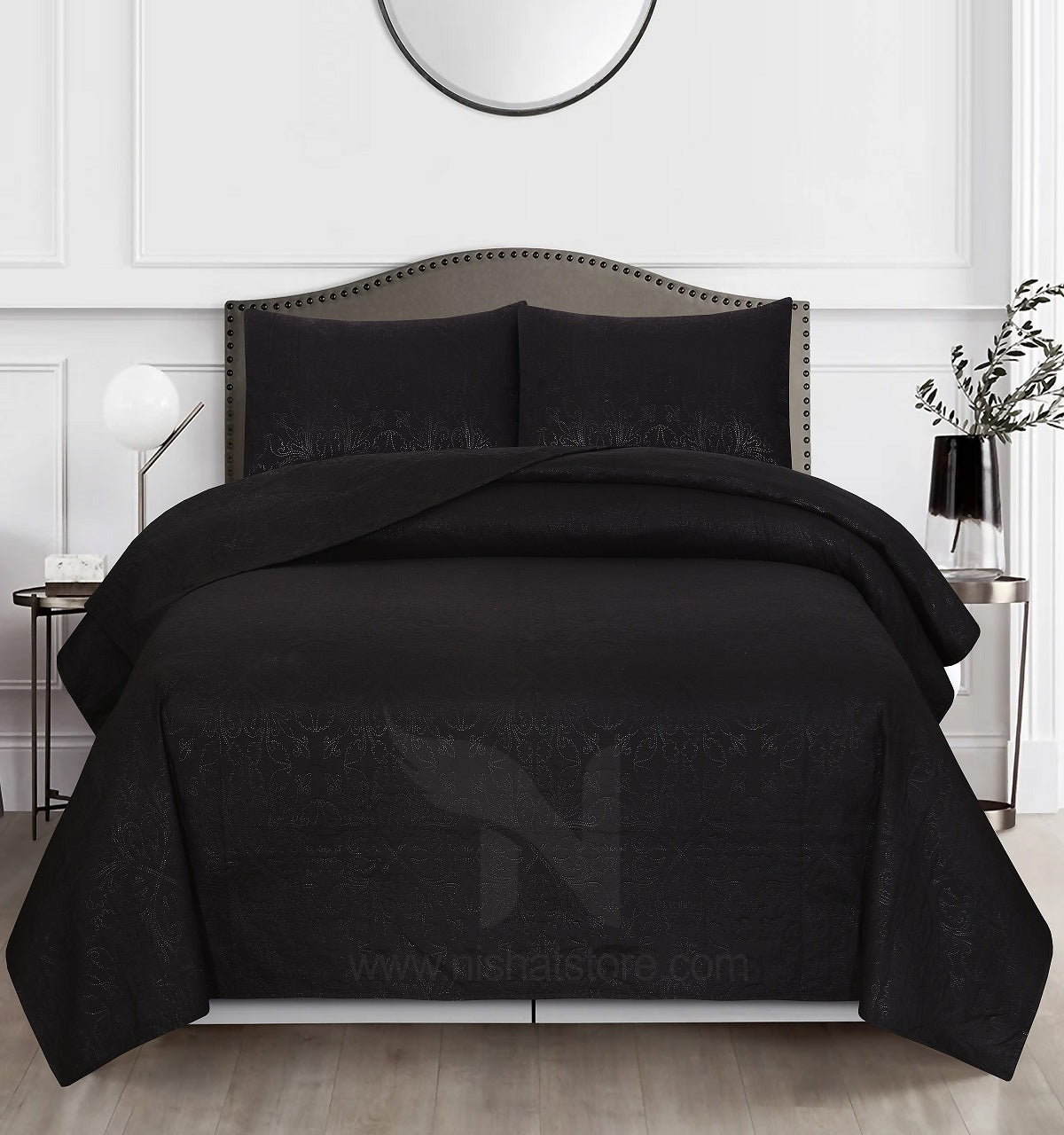 Ultrasonic Quilted Bedspread 3 PCS Design # 120