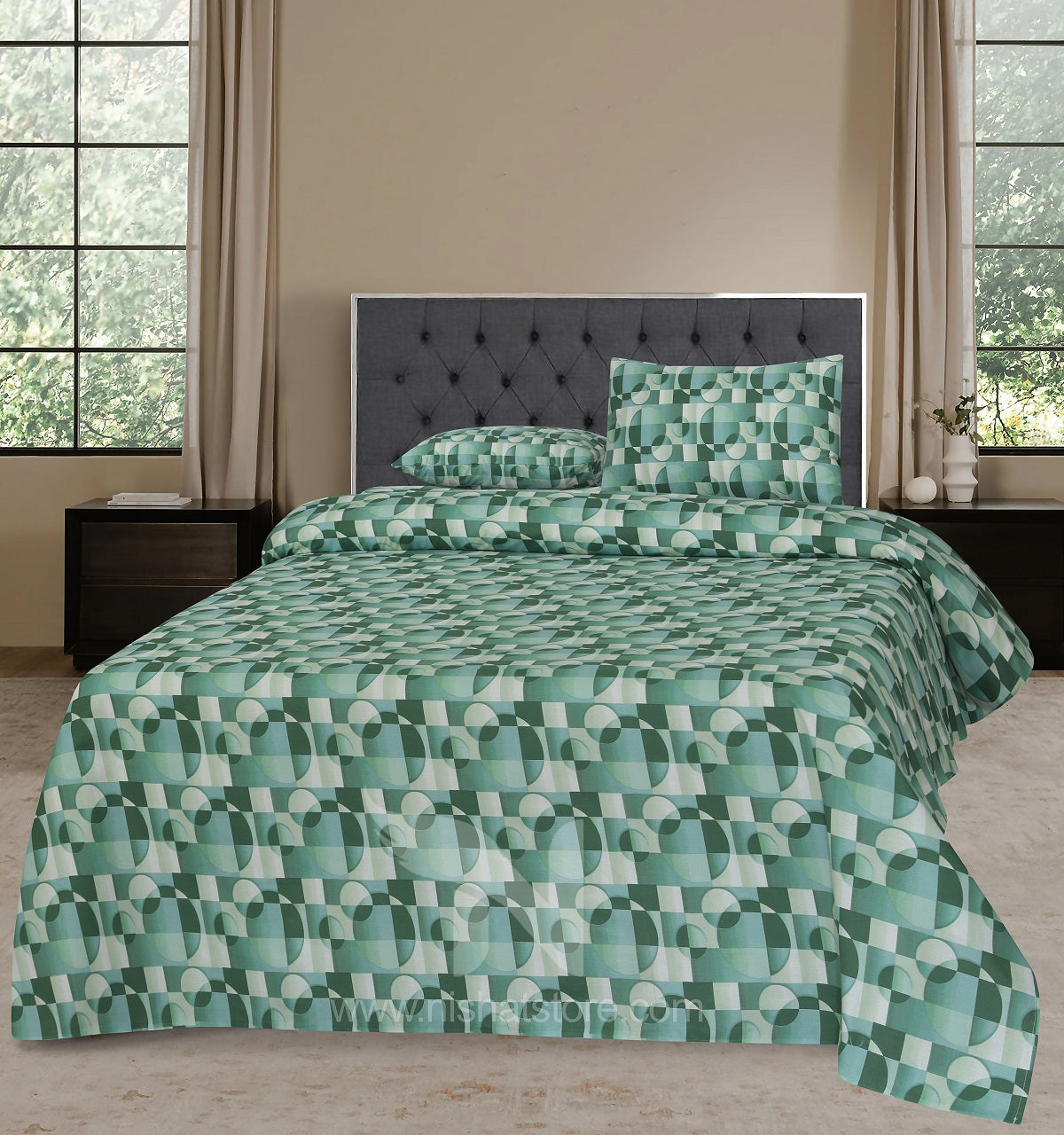 Double Bed Sheet Design NC-C 7089