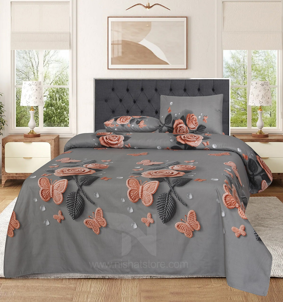 Double Bed Sheet Design NC-M 7209