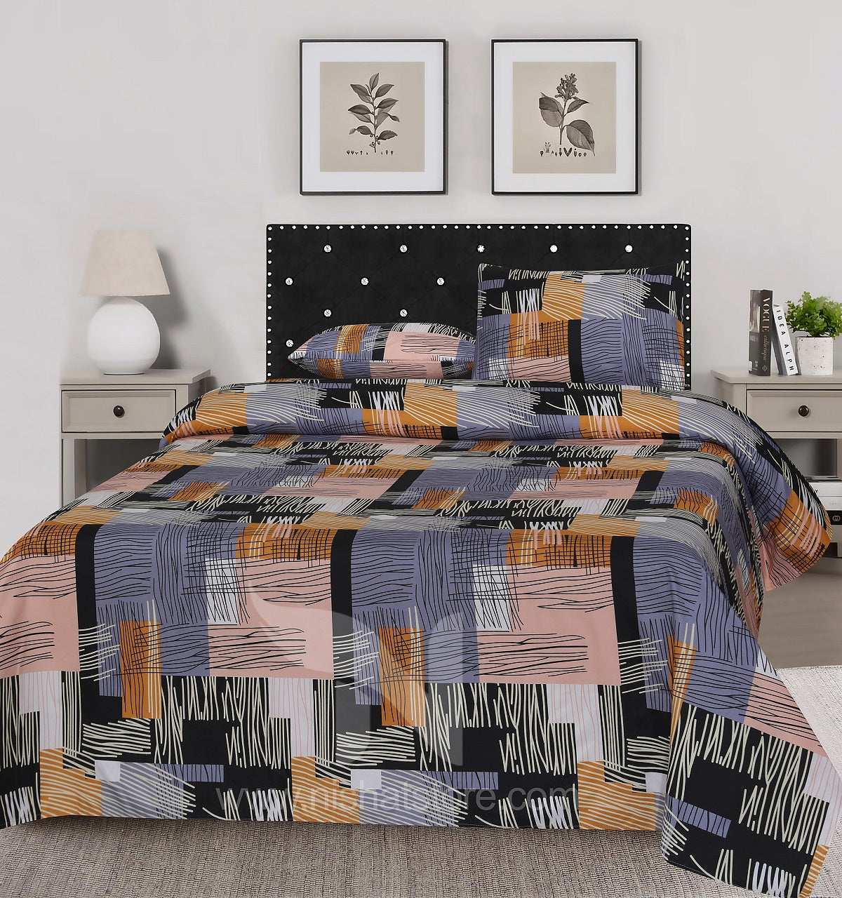 Double Bed Sheet Design NC-M 3968
