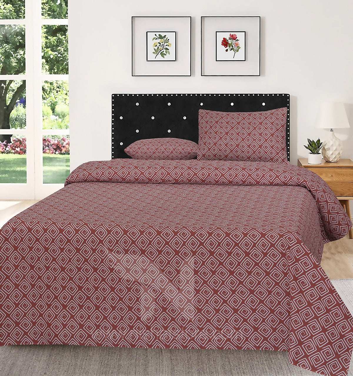 Double Bed Sheet Design NC-C 4029