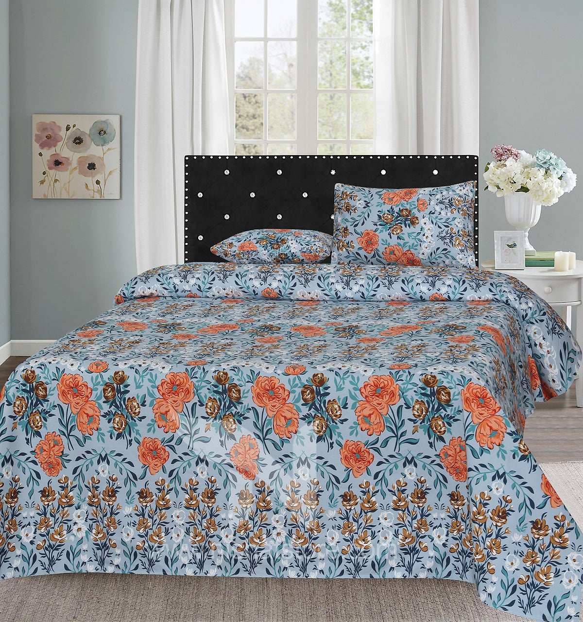 Double Bed Sheet Design NC-C 6073