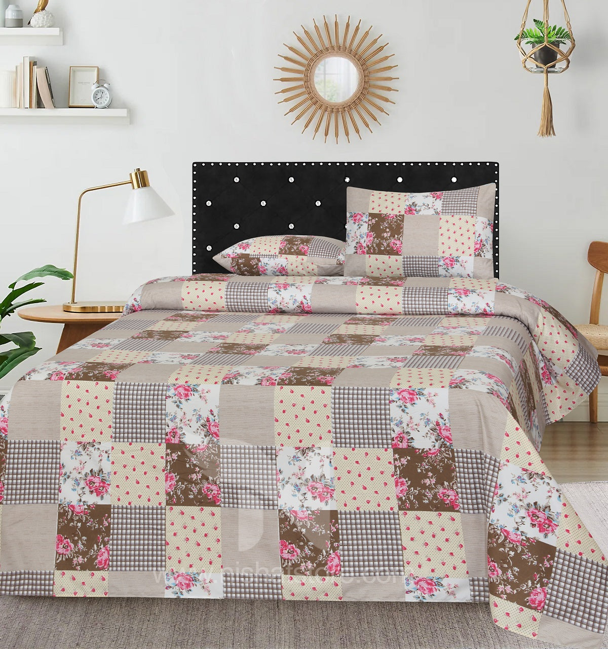 Double Bed Sheet Design NC-M 6097