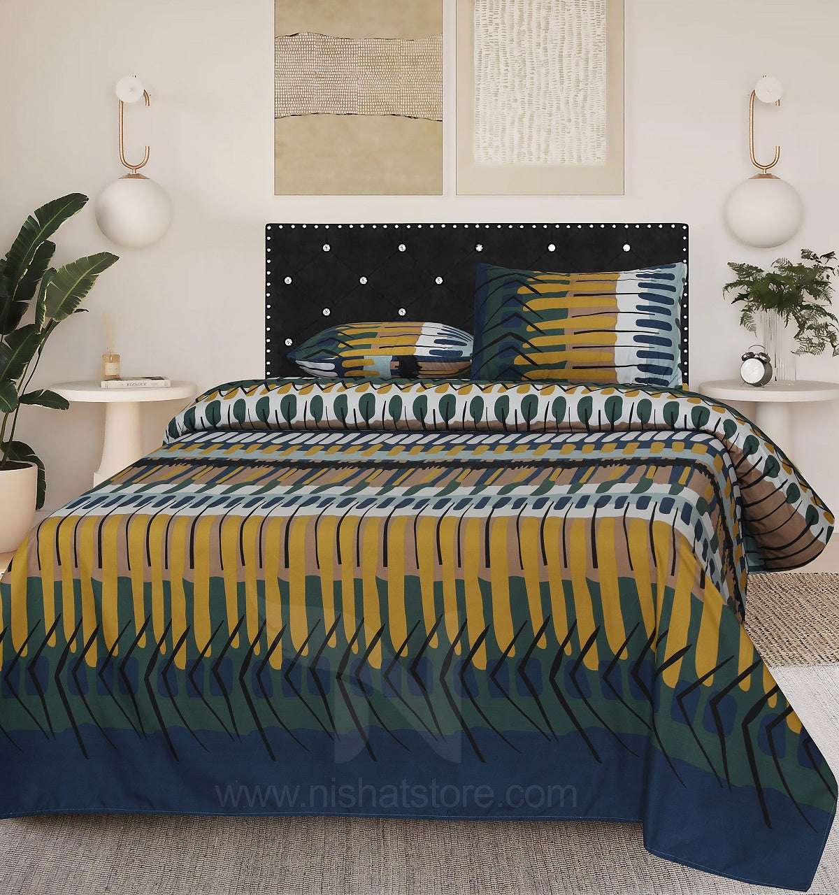 Double Bed Sheet Design NC-M 3970