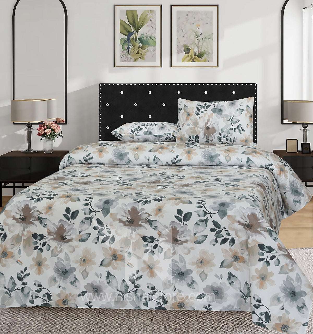 Double Bed Sheet Design NC-M 4056