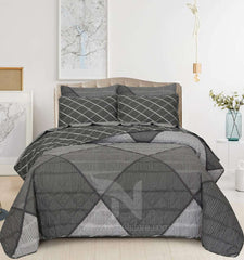 Quilted Comforter Set 6 Pcs Design 913
