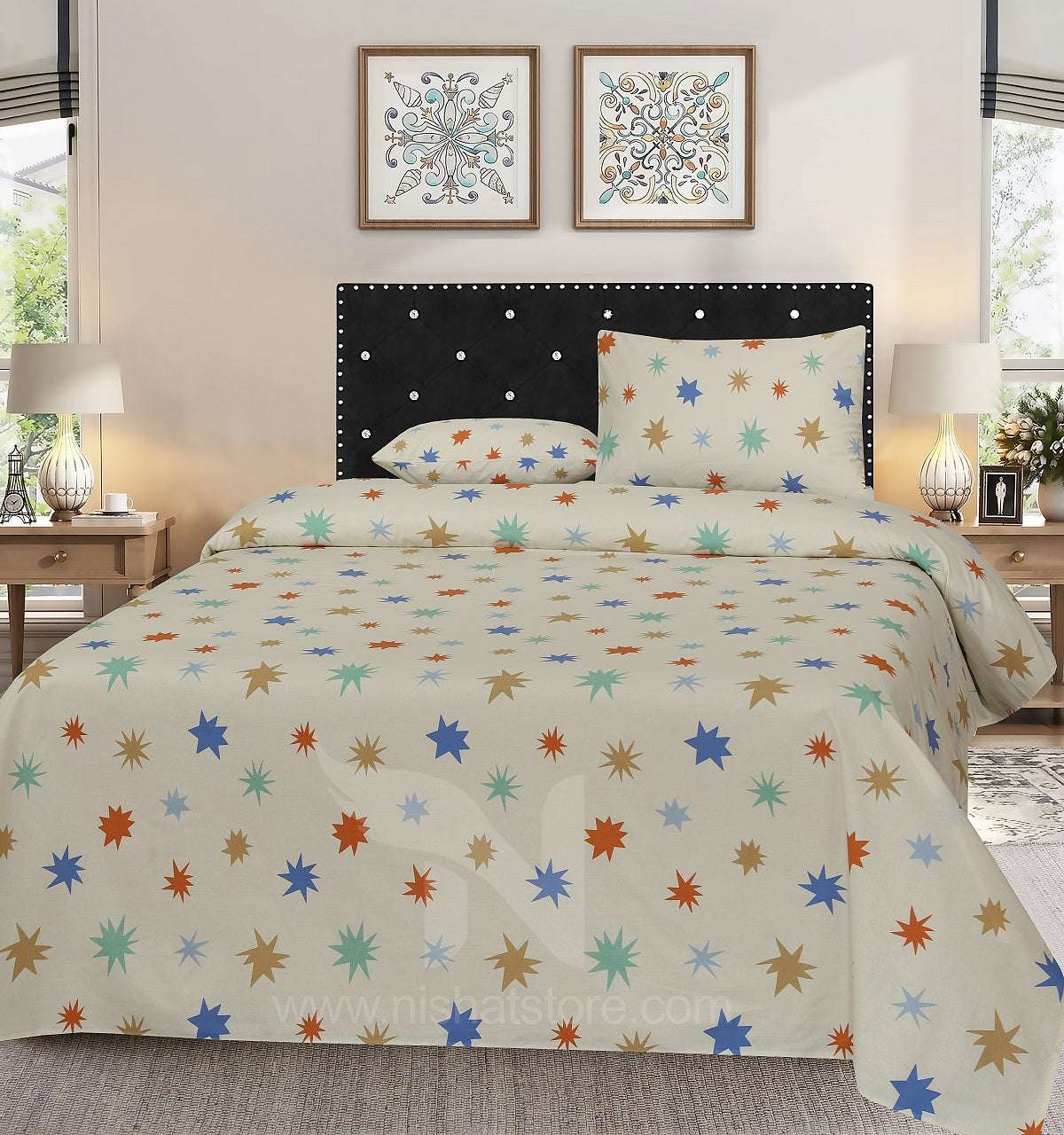 Double Bed Sheet Design NC-C 4031