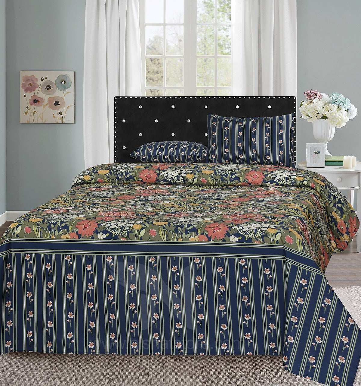 Double Bed Sheet Design NC-C 6075