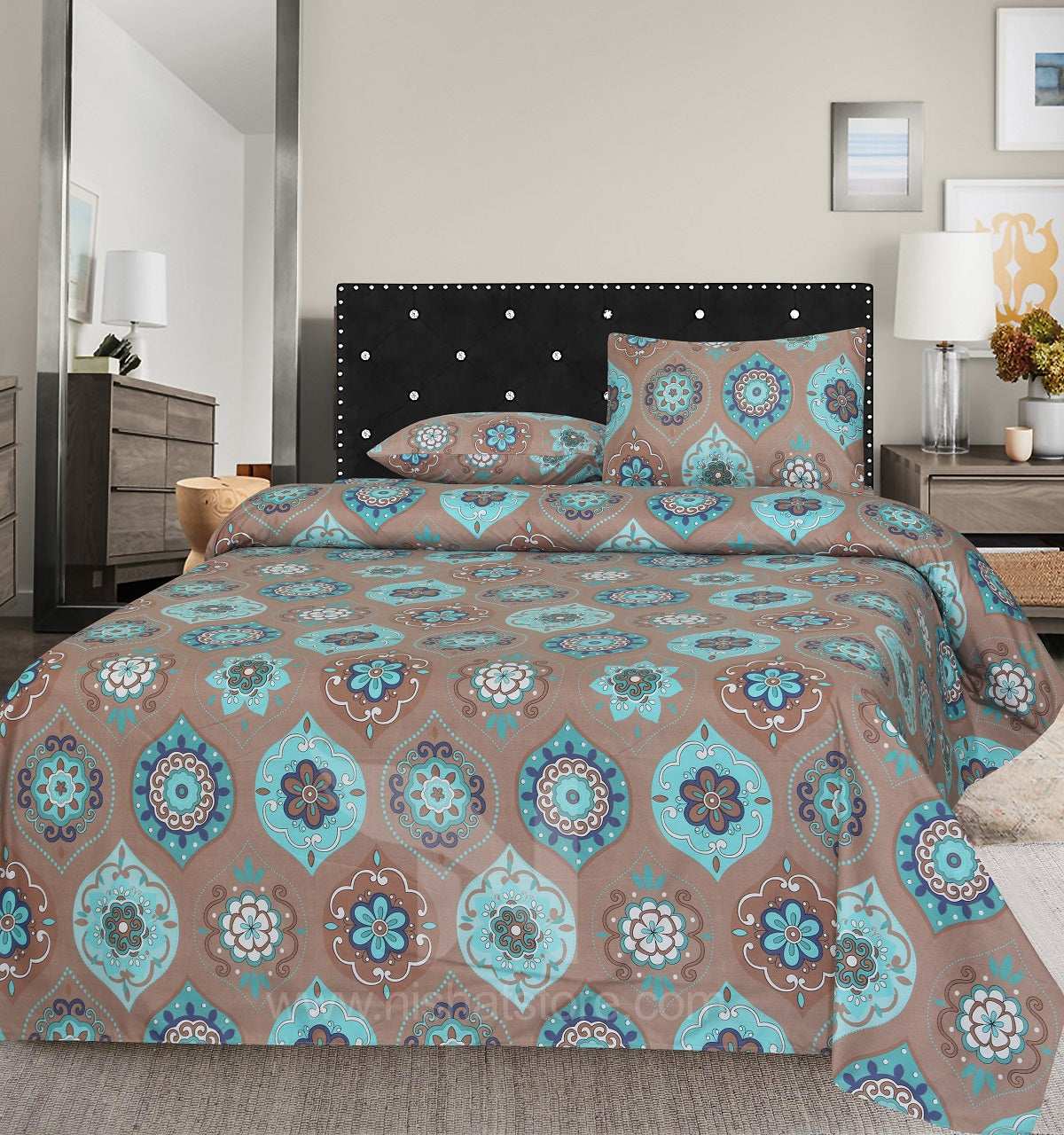 Double Bed Sheet Design NC-M 6099