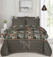 Quilted Comforter Set 6 Pcs Design 960
